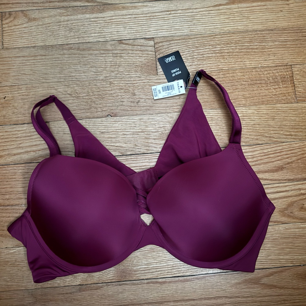 Torrid Purple Molded Cup Bra Intimates
